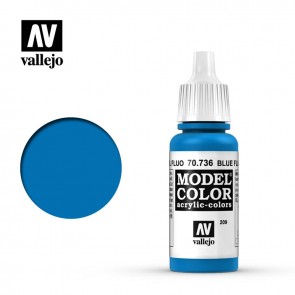Vallejo 70736 - MODEL COLOR BLUE FLUO (#209)