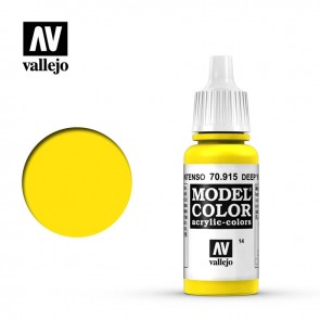 Vallejo 70915 - MODEL COLOR DEEP YELLOW (#26)