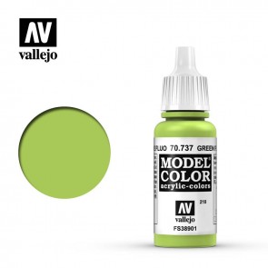 Vallejo 70737 - MODEL COLOR GREEN FLUO (#210)