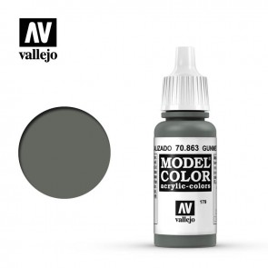 Vallejo 70863 - MODEL COLOR GUNMETAL GREY (#179)