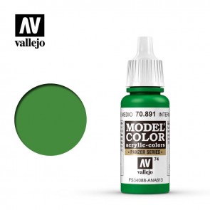 Vallejo 70891 - MODEL COLOR INTERM. GREEN (#74)