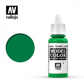 Vallejo 70942 - MODEL COLOR LIGHT GREEN (#75)