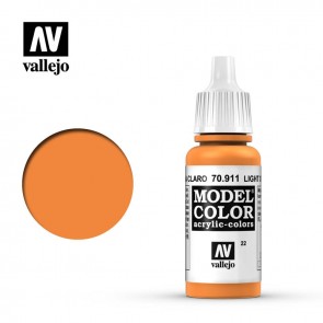 Vallejo 70911 - MODEL COLOR LIGHT ORANGE (#22)