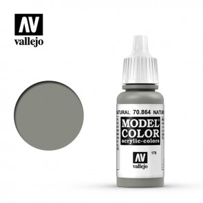Vallejo 70864 - MODEL COLOR NATURAL STEEL (#178)