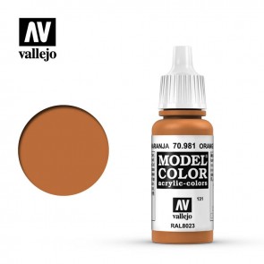 Vallejo 70981 - MODEL COLOR ORANGE BROWN (#160)