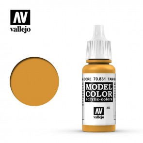 Vallejo 70831 - MODEL COLOR TAN GLAZE (#203)