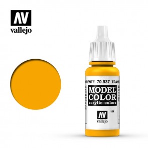 Vallejo 70937 - MODEL COLOR TRANSPARENT YELLOW (#184)