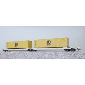 Esu 36541 - Taschenwagen, H0, Sdggmrs, 37 84 499 3 176-5, NL-AAEC Ep. VI, Container MEDU 800650 + MEDU 800668, DC