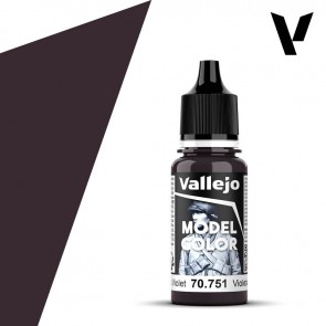 Vallejo 70751 - MODEL COLOR BLACK VIOLET (#54)