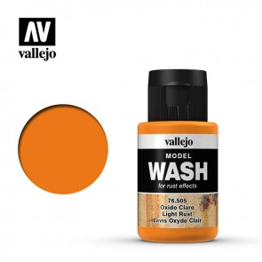 Vallejo 76505 - MODEL WASH LIGHT RUST35ML