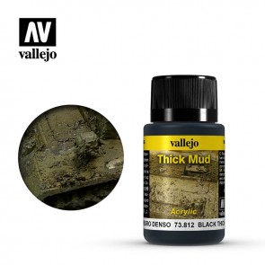 Vallejo 73812 - Black Thick Mud