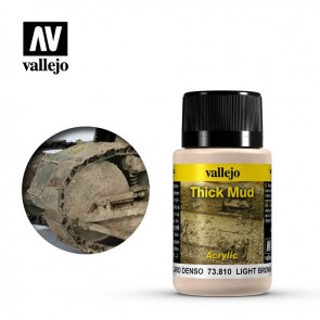 Vallejo 73810 - Light Brown Thick Mud
