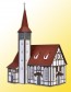 Vollmer 43768 - H0 Fachwerkkirche Altbach_02